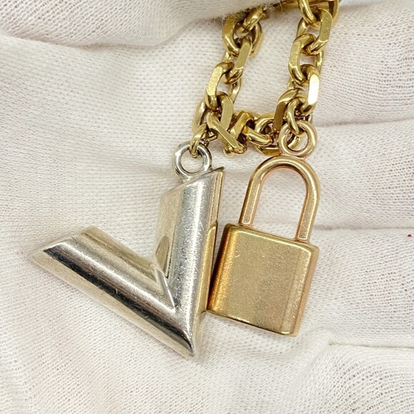 Louis Vuitton Kaleido V Keychain Chain M67379 Gold, Silver, Black Women's - Picture 4 of 7